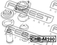 Купить FEBEST CHB-M100 Подшипник опоры амортизатора CHEVROLET MATIZ/SPARK (M100) 1998-2005 CHB-M100