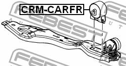 Купить FEBEST CRM-CARFR Опора двигателя передняя CHRYSLER VOYAGER V 2007- CRM-CARFR