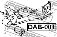 Купить FEBEST DAB-001 Сайлентблок DAB-001