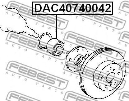 Купить запчасть FEBEST - DAC40740042 