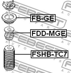 Купить запчасть FEBEST - FDDMGE 