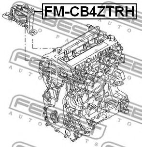 Купить запчасть FEBEST - FMCB4ZTRH 