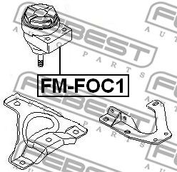 Купить FEBEST FM-FOC1 Опора двигателя FM-FOC1