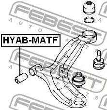 Купить FEBEST HYAB-MATF Сайлентблок HYAB-MATF