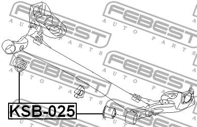 Купить FEBEST KAB-025 Сайлентблок KAB-025