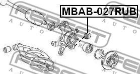 Купить FEBEST MBAB-027RUB Сайлентблок MBAB-027RUB