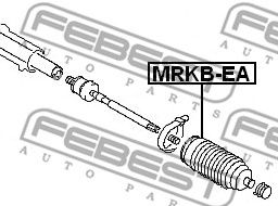 Купить FEBEST MRKB-EA Пыльник рулевой MITSUBISHI GALANT EA 1996-2003 MRKB-EA