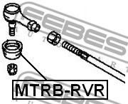 Купить FEBEST MTRB-RVR Пыльник рулевого наконечника MITSUBISHI LANCER CY,CZ# 2007.03- MTRB-RVR