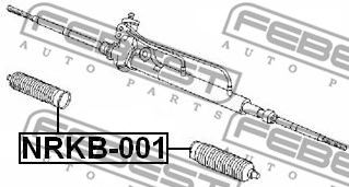 Купить FEBEST NRKB-001 Пыльник рейки рулевой NRKB-001