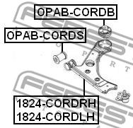 Купить FEBEST OPAB-CORDB Сайлентблок OPAB-CORDB