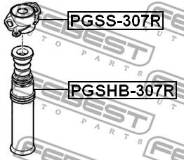 Купить FEBEST PGSHB-307R Пыльник амортизатора задний CITROEN C4 PGSHB-307R