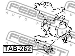 Купить FEBEST TAB-262 Сайлентблок TAB-262