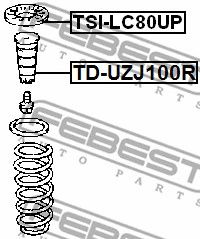 Купить FEBEST TDUZJ100R ОТБОЙНИК