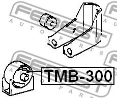 Купить FEBEST TMB-300 Опора двигателя TMB-300