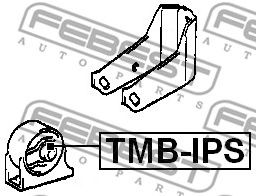 Купить FEBEST TMB-IPS Опора двигателя TMB-IPS