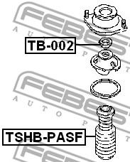 Купить FEBEST TSHB-PASF Пыльник амортизатора TSHB-PASF