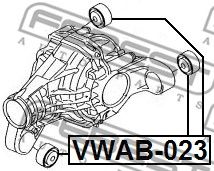 Купить запчасть FEBEST - VWAB023 