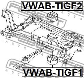 Купить FEBEST VWAB-TIGF1 Сайлентблок VWAB-TIGF1