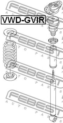 Купить запчасть FEBEST - VWDGVIR 