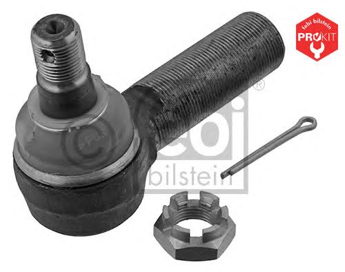 Купить FEBI 04384 наконечник рулевой тяги !RHT M28x1.5 M18x1.5/20 L=105 ProKit\Omn MB/MAN/DAF/Iveco/RVI/Volvo