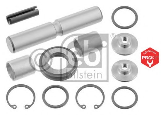 Купить FEBI 04581 р/к шкворня !с подш на втулках \МВ 601/602 207D-310D <96 L=132 D=23