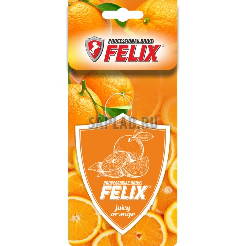Купить FELIX 411040030 Ароматизатор подвесной (Брызги сочного апельсина) 