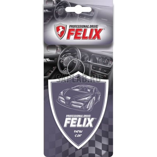 Купить FELIX 411040032 Ароматизатор подвесной (New car/Новая машина) 