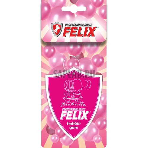 Купить FELIX 411040102 Ароматизатор подвесной (Buble Gum/Бабл Гам) 