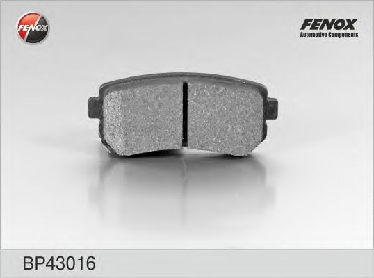 Купить FENOX BP43016 Колодки задние Hyundai Accent MC 05-, Hyundai i30 07-, KIA Rio II 05- BP43016
