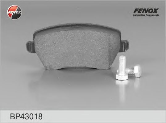 Купить FENOX BP43018 Колодки передние NISSAN Micra 03-, Note 06-, Renault Clio III 05- , Lada Largus BP43018
