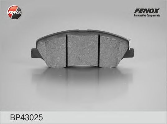 Купить FENOX BP43025 Колодки диск Hyundai Santa Fe 05, Kia Sorento 09- BP43025