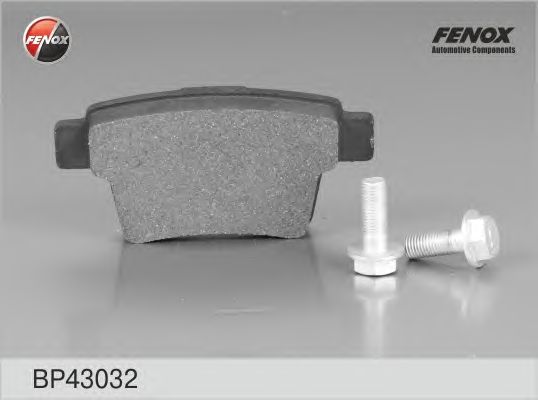 Купить FENOX BP43032 Колодки задние Ford Mondeo III 00 - , Jaguar X Type 01 - [101.8*50.6*15.7] BP43032