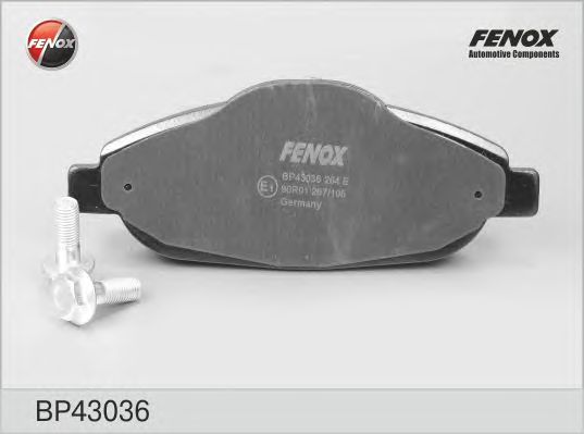 Купить FENOX BP43036 Колодки диск передние Peugeot 308 07- BP43036