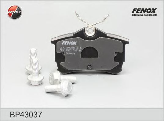 Купить FENOX BP43037 Колодки диск задние Honda Accord VI 98-02, VII 03- BP43037