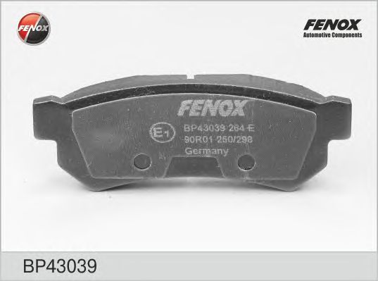 Купить FENOX BP43039 Колодки диск задние Lacetti 07- BP43039