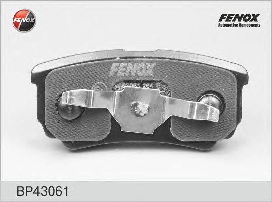 Купить FENOX BP43061 Колодки диск задние Lancer 03-, Outlander BP43061