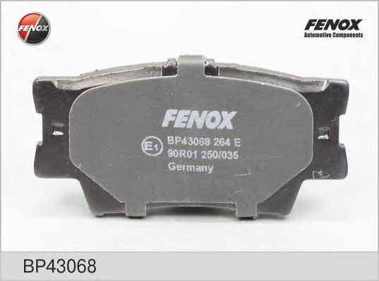Купить FENOX BP43068 Колодки диск задние Toyota Camry 06-, RAV 4 III 08- BP43068