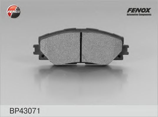 Купить FENOX BP43071 Колодки передние TOYOTA COROLLA E12, RAV4 III BP43071
