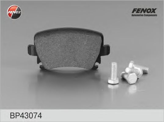 Купить FENOX BP43074 Колодки задние Skoda Octavia 04-, Audi A4 96-09/, A6 C5/C6, VW Passat (3C2, 362) BP43074