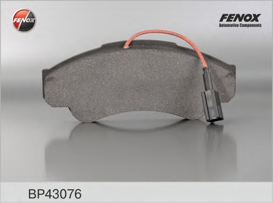 Купить FENOX BP43076 Колодки передние Fiat Ducato 94-02/02- 1850kg, PEUGEOT Boxer 94-02/02- BP43076