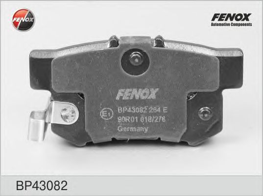 Купить FENOX BP43082 Колодки диск задние Accord VII купе 98-03, VIII 03- BP43082