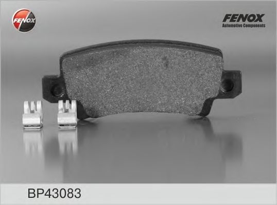 Купить FENOX BP43083 Колодки задние TOYOTA COROLLA 02- [95,7*38*15,8, GB, TRW syst.] BP43083
