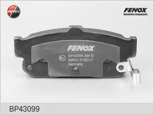 Купить FENOX BP43099 Колодки диск задние Almera II, Primera 96-01 BP43099