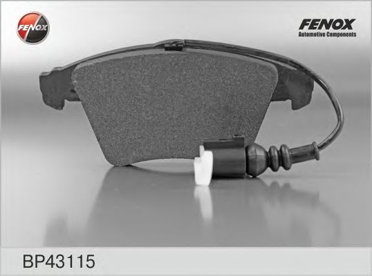 Купить FENOX BP43115 Колодки передние VW Multivan V 03-, Transporter V 03- BP43115