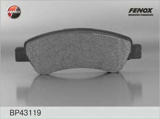 Купить FENOX BP43119 Колодки задние FIAT DUCATO, CITROEN JUMPER, BOXER (250) BP43119