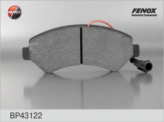Купить FENOX BP43122 Колодки дисковые передние Ducato, Jumper, Boxer (250) BP43122