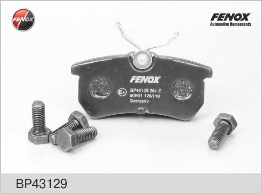 Купить FENOX BP43129 Колодки диск задние Ford Focus 98-04 BP43129