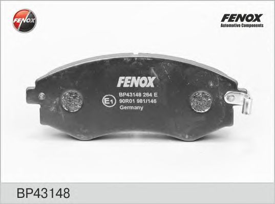 Купить FENOX BP43148 Колодки диск передние Elantra XD, Matrix, Sonata IV (EF) BP43148
