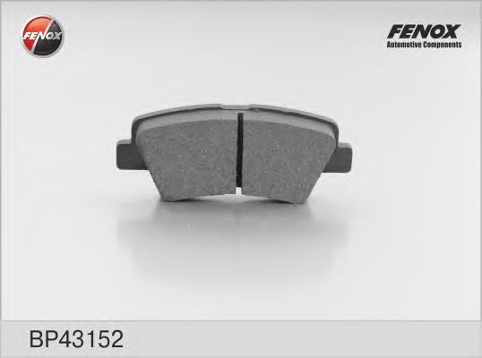 Купить FENOX BP43152 Колодки диск Hyundai Accent, Solaris, Kia Rio III BP43152