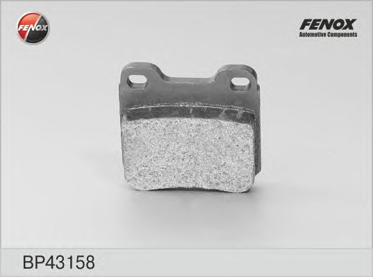 Купить FENOX BP43158 Колодки OPEL OMEGA A, B, VECTRA B, SAAB 9-3 98-03, 900 II 93-98 BP43158